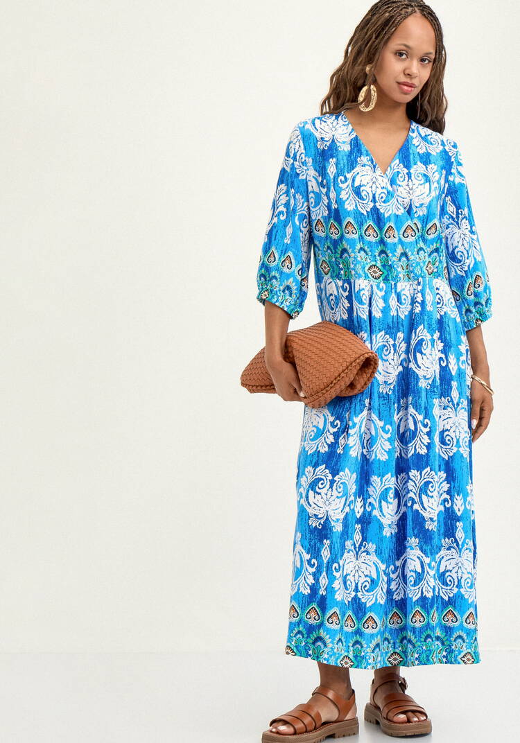 Платье с  рисунком шир.  750, рис. 17