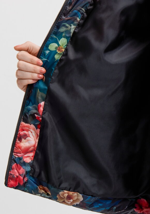 Куртка с цветочным принтом Агнесса шир.  580, рис. 25