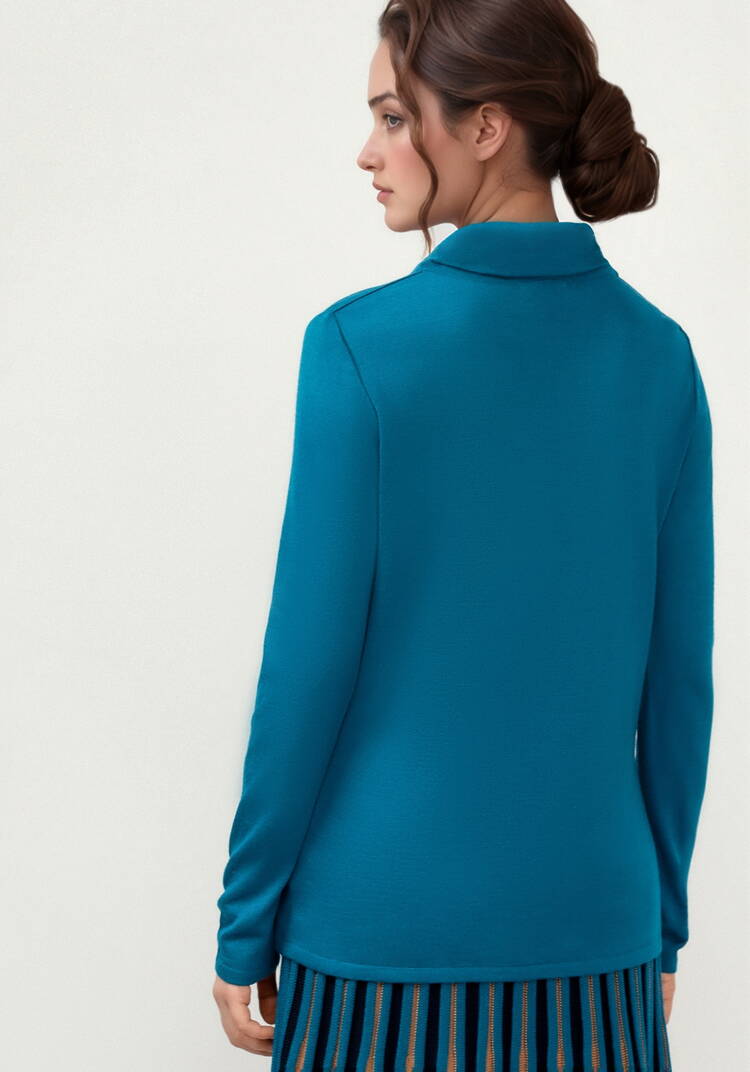 Водолазка удлиненная с воротником хомут шир.  750, рис. 16