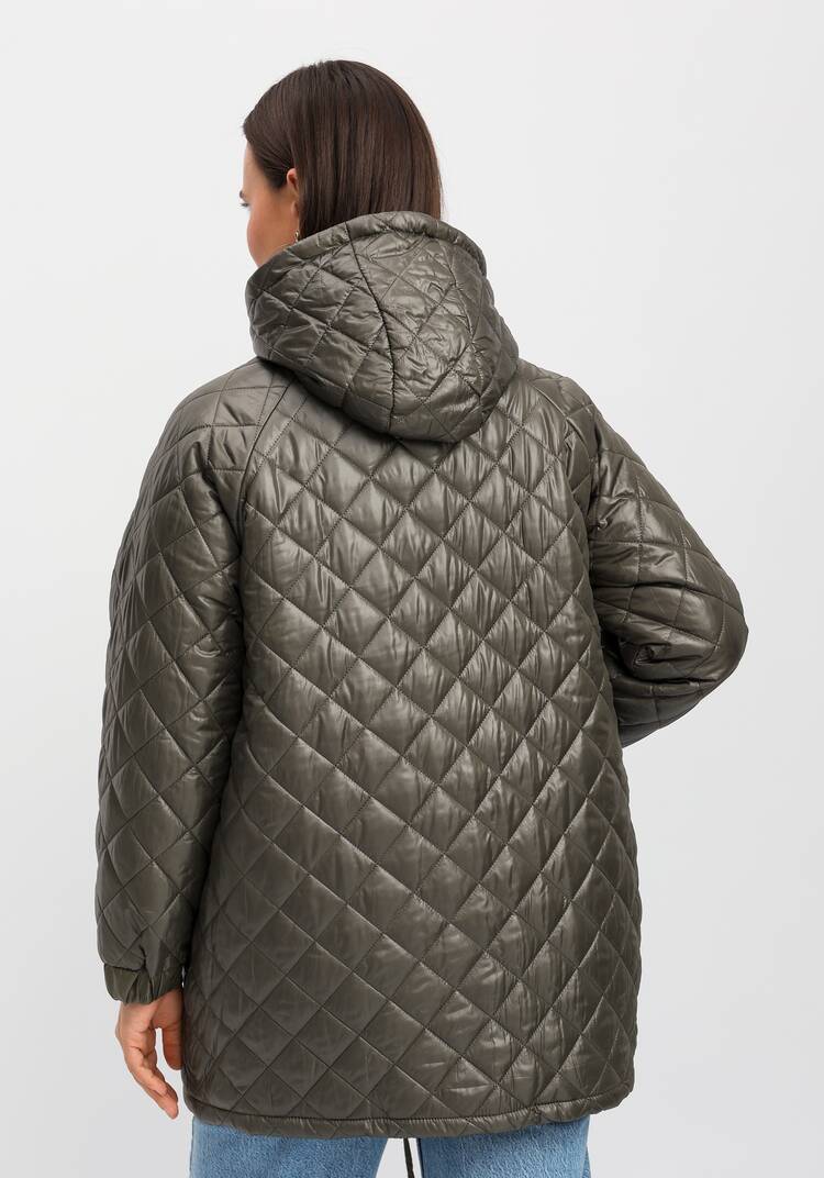 Куртка оверсайз из оригинальной ткани шир.  750, рис. 24