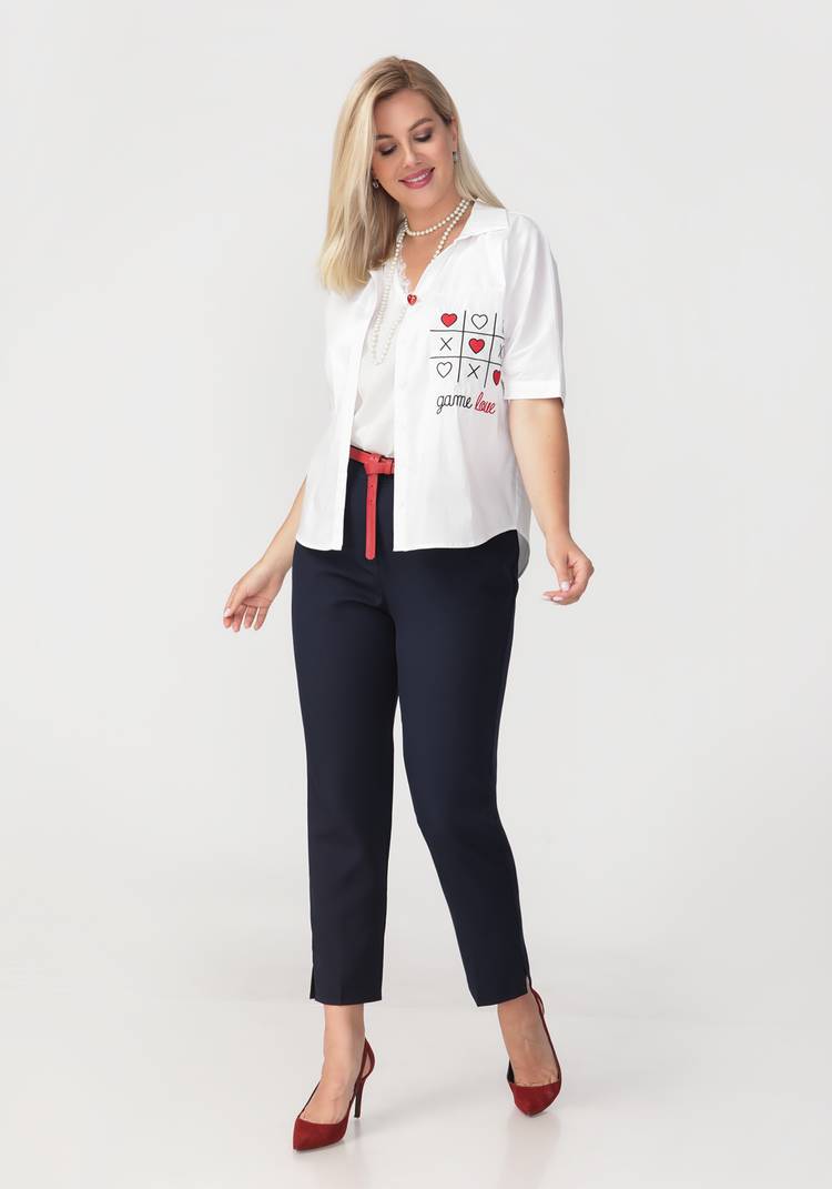 Блуза Легкий вечер шир.  750, рис. 7