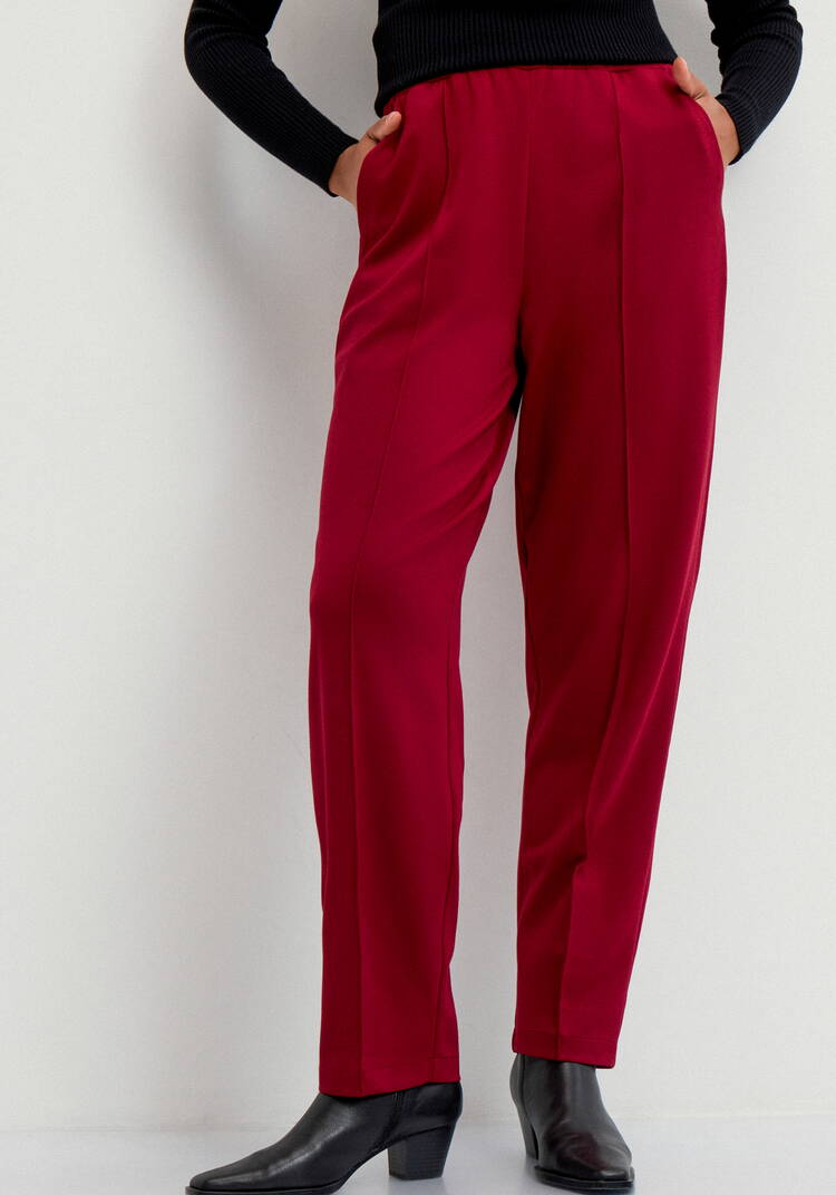 Брюки трикотажные со стрелками шир.  750, рис. 18