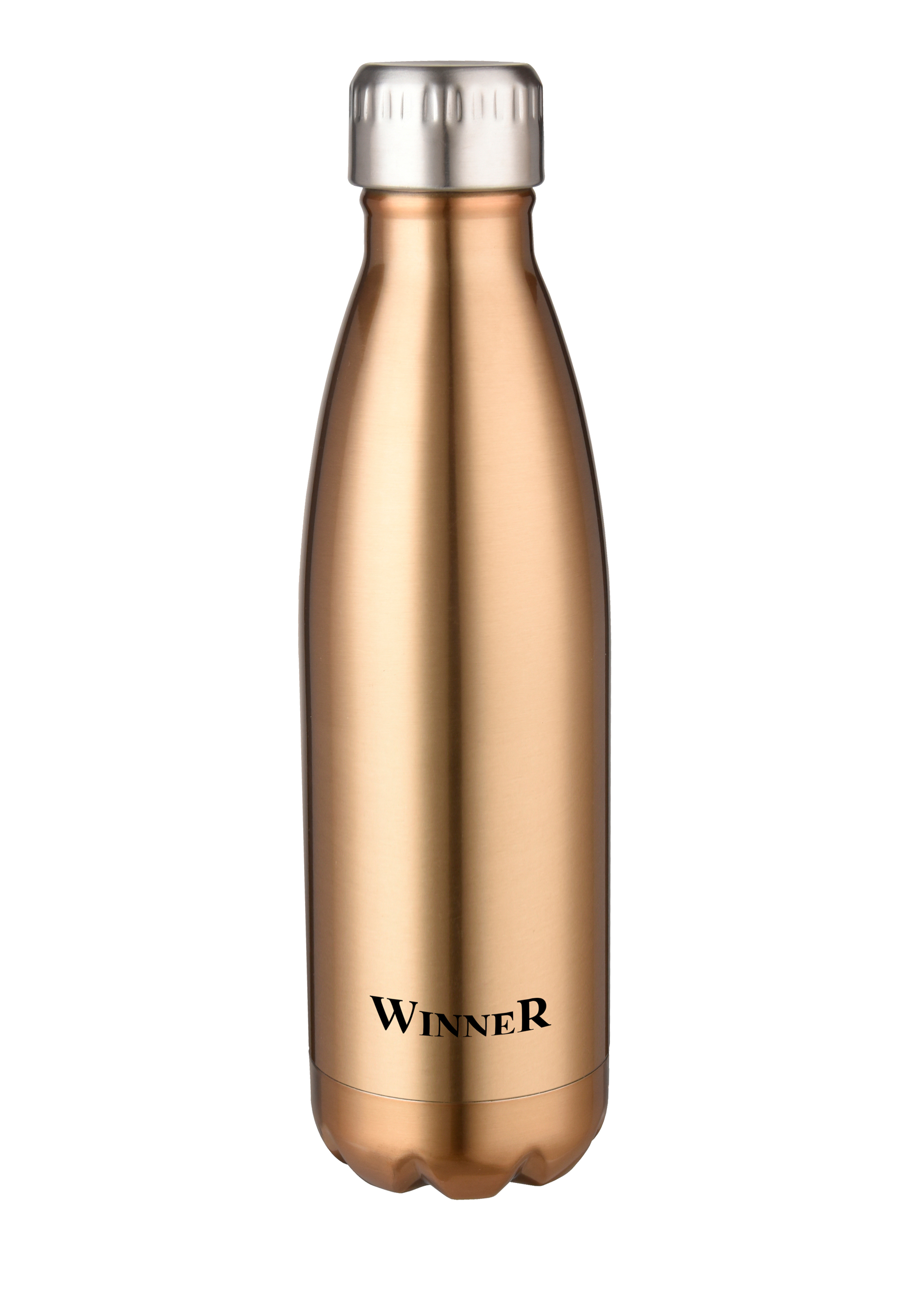 Компактный термос-термобутылка WinneR, цвет золотой