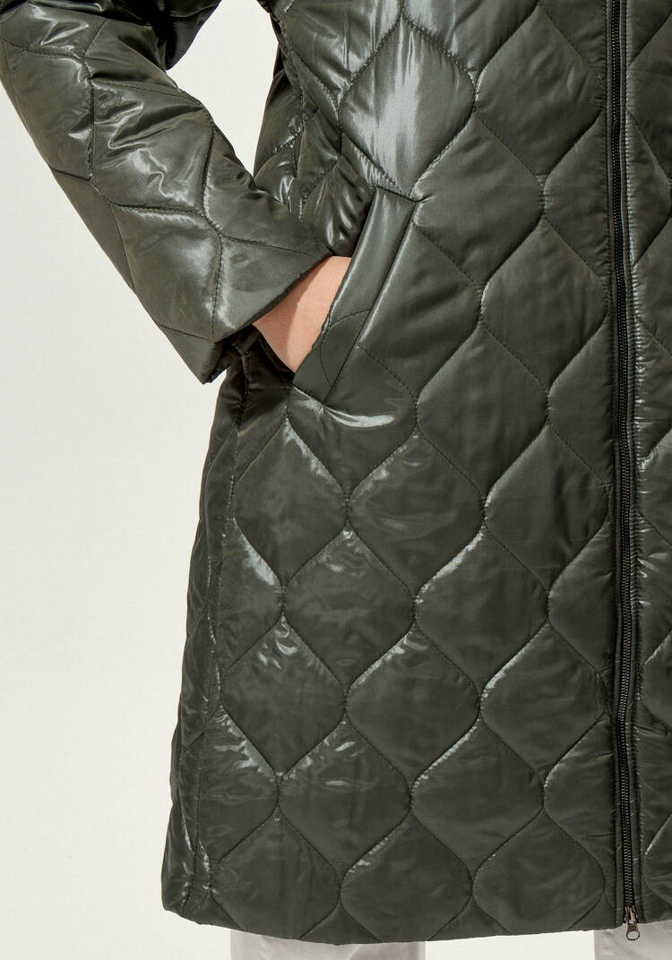 Куртка прямого кроя с капюшоном на молнии шир.  750, рис. 15