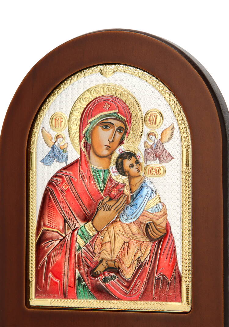 Икона Небесные хранители с эмалью, 10*12 см шир.  750, рис. 2