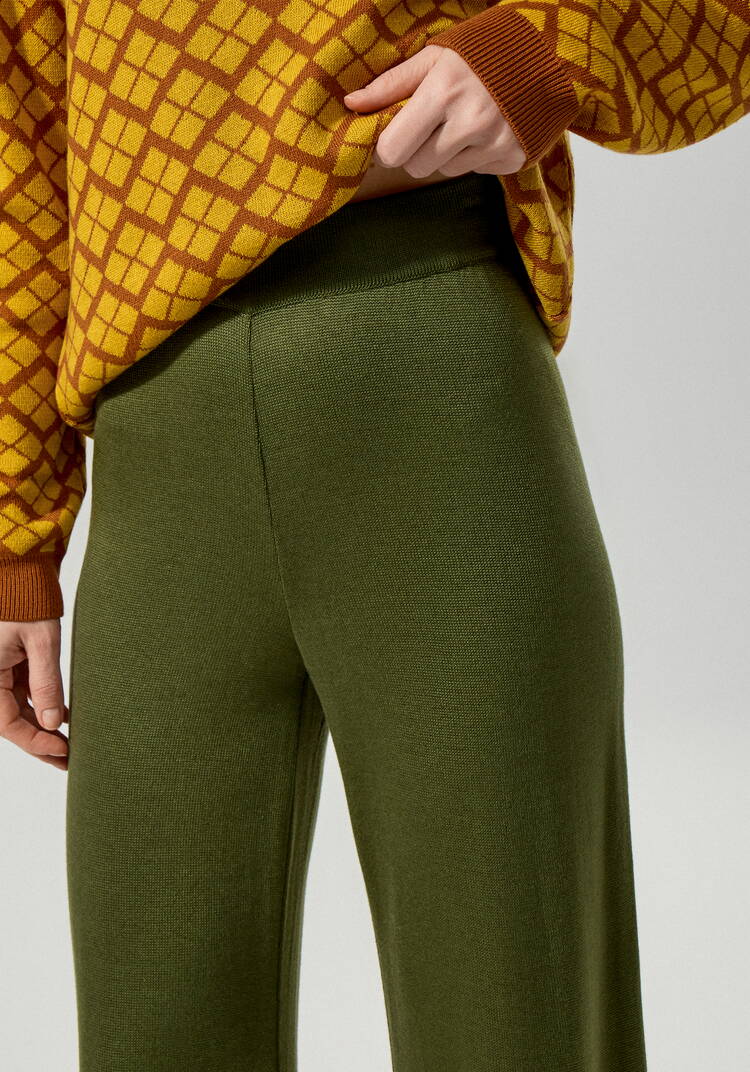 Брюки палаццо свободного кроя шир.  750, рис. 4