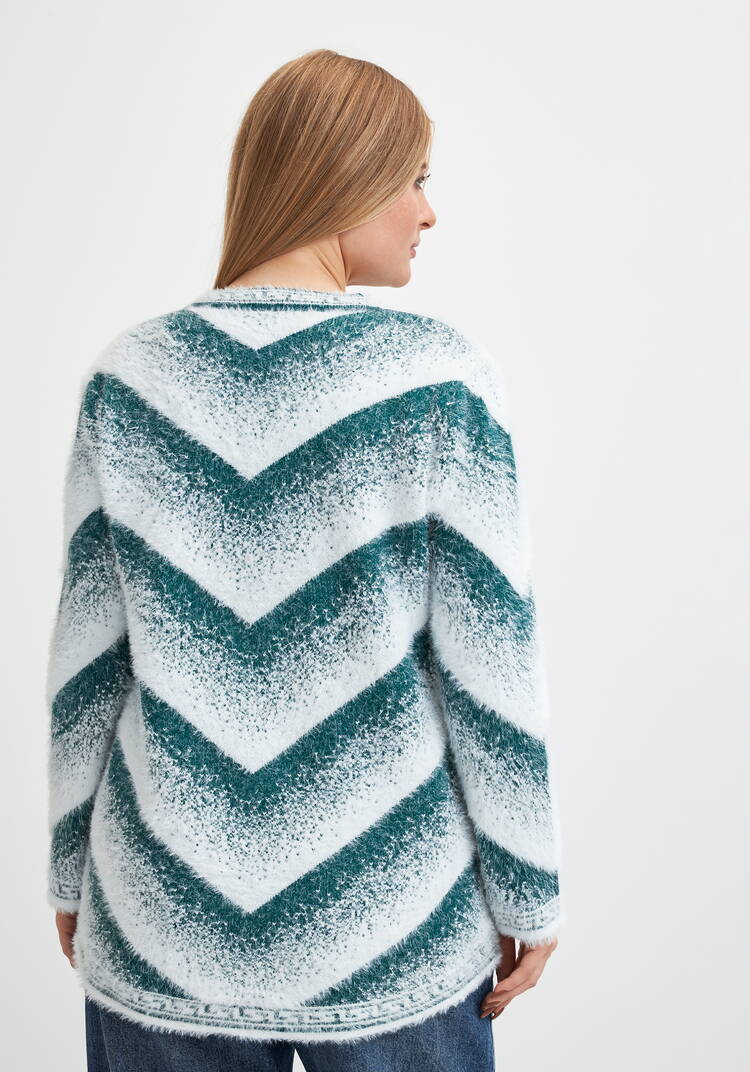 Туника с пушистым ворсом шир.  750, рис. 14