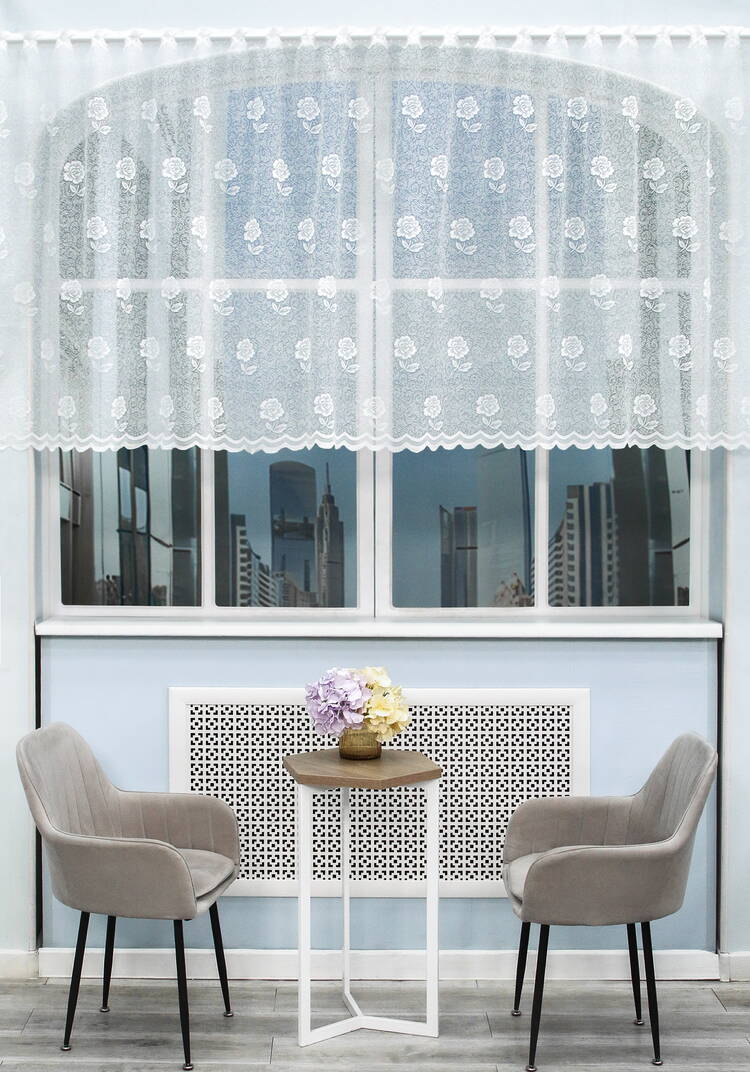 Занавеска-арка Дымка шир.  750, рис. 6