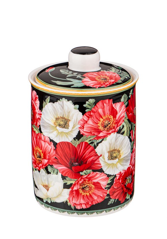 Банка из фарфора с крышкой шир.  580, рис. 1