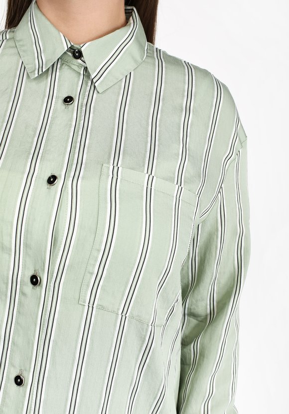 Блуза удлиненная с разрезами шир.  580, рис. 4