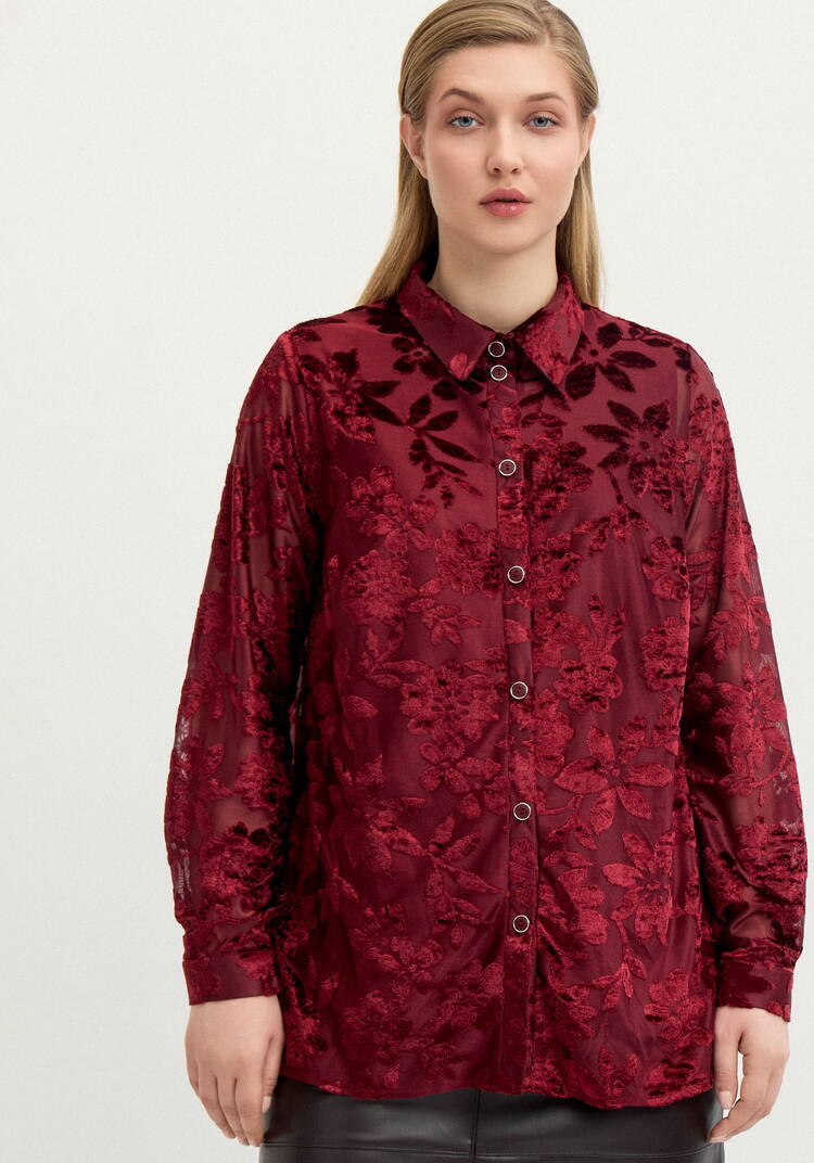 Блуза Мелaния шир.  750, рис. 4