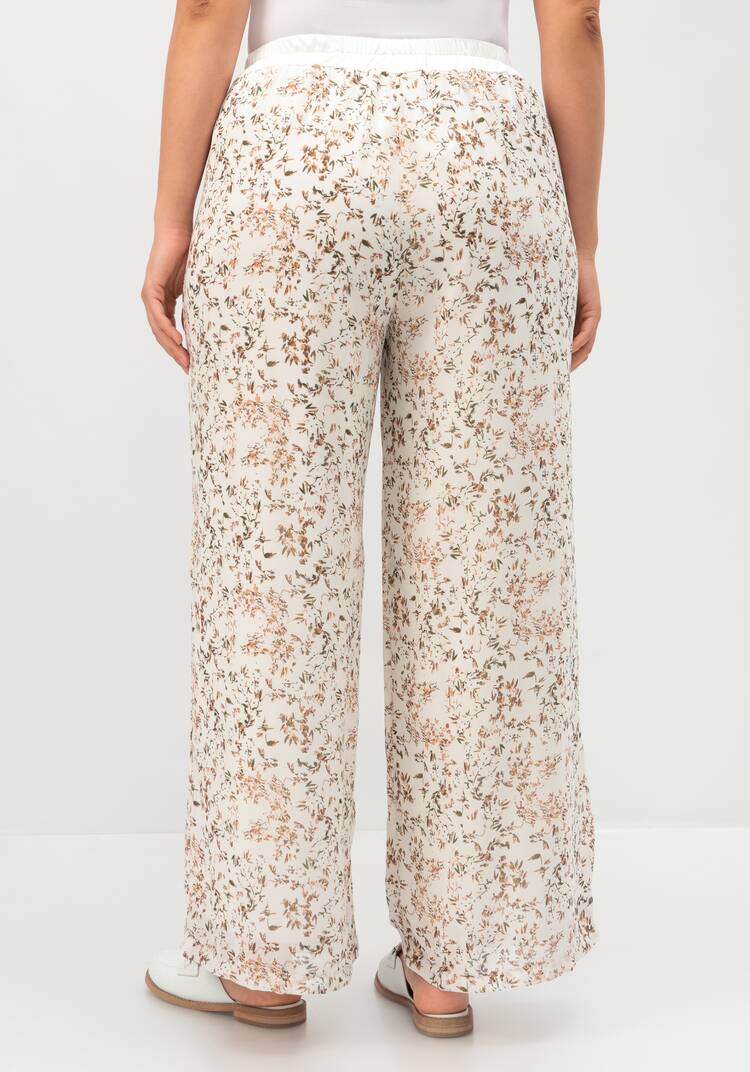 Брюки с резинкой на талии прямые шир.  750, рис. 27