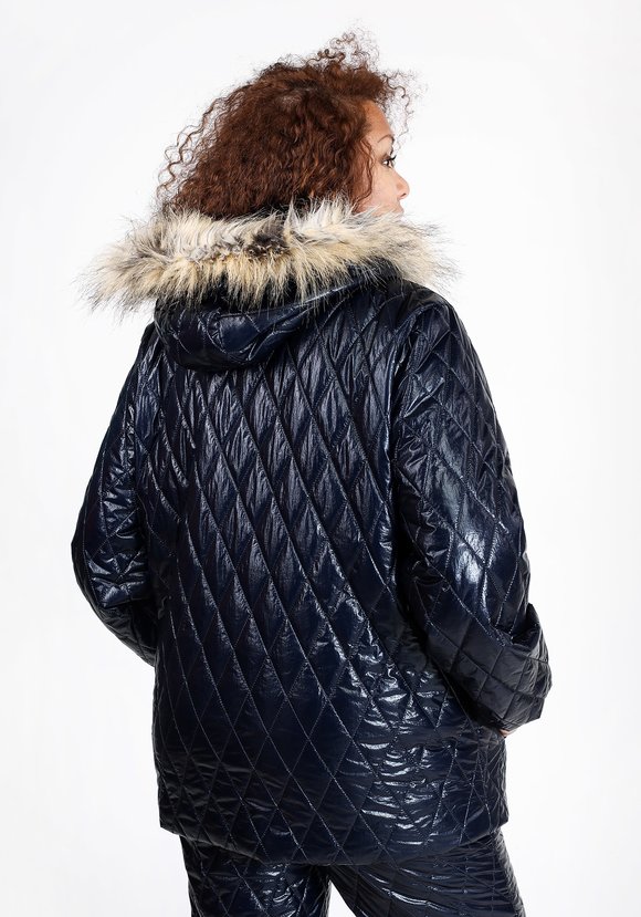 Куртка Морозные узоры шир.  580, рис. 6