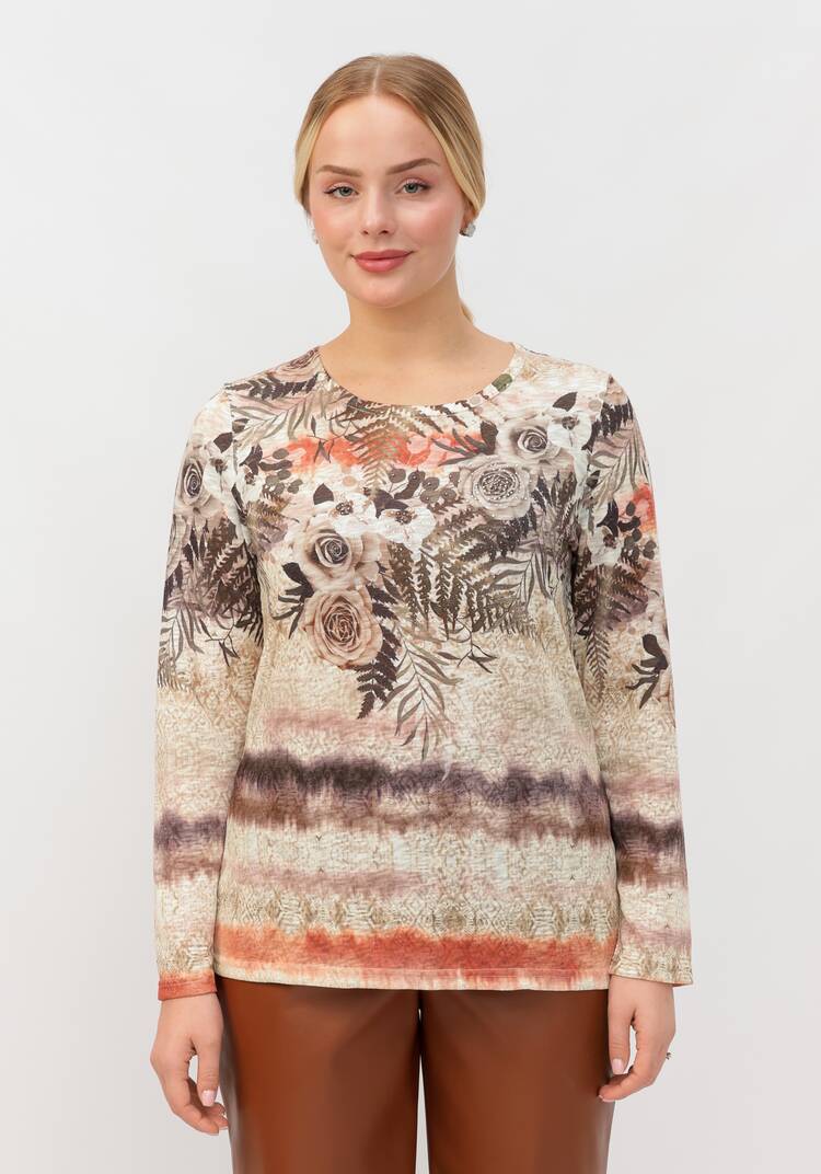 Блуза Ария с узором шир.  750, рис. 13