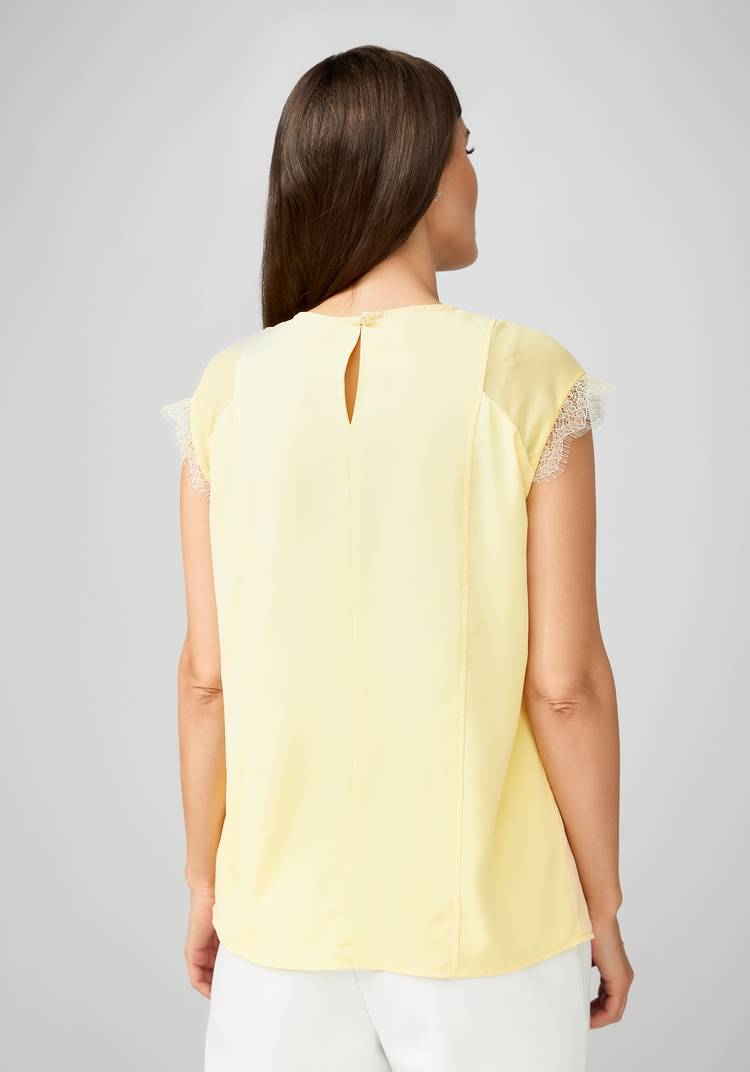 Топ с вставками кружева шир.  750, рис. 3