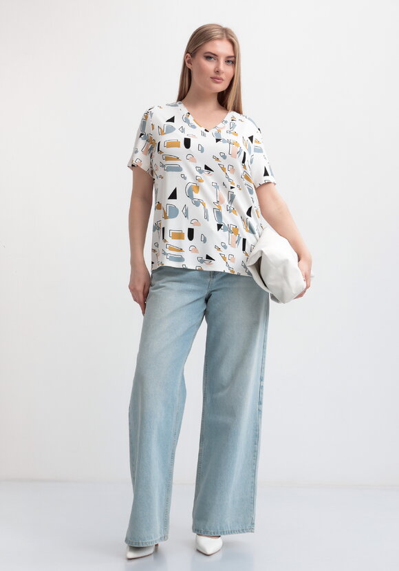 Блуза Эльвира шир.  580, рис. 12