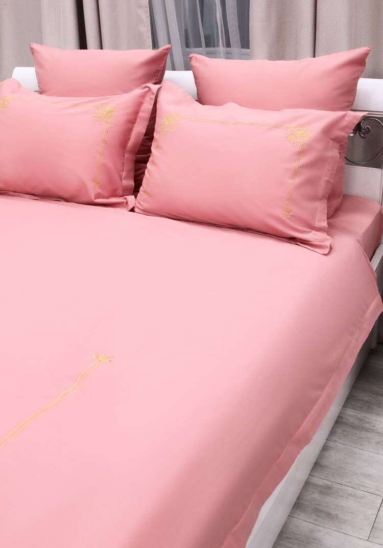 КПБ сатин с вышивкой, евро шир.  750, рис. 2