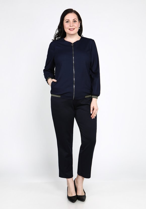 Брюки с поясом из эко-кожи шир.  580, рис. 3