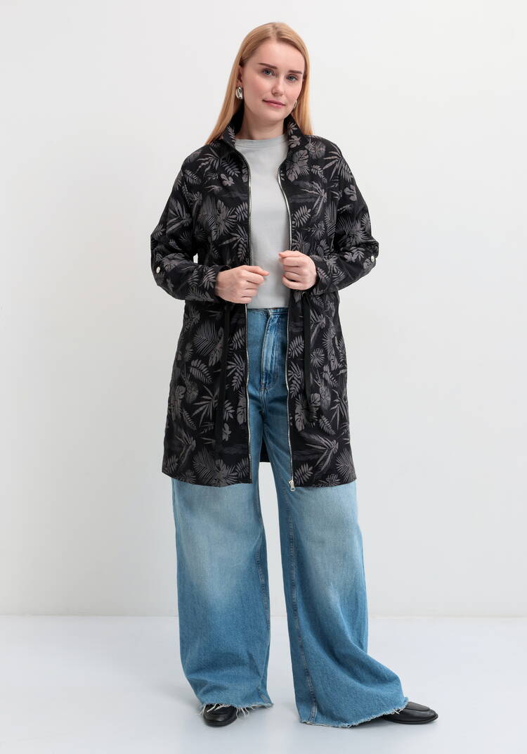 Ветровка с принтом на молнии шир.  750, рис. 6