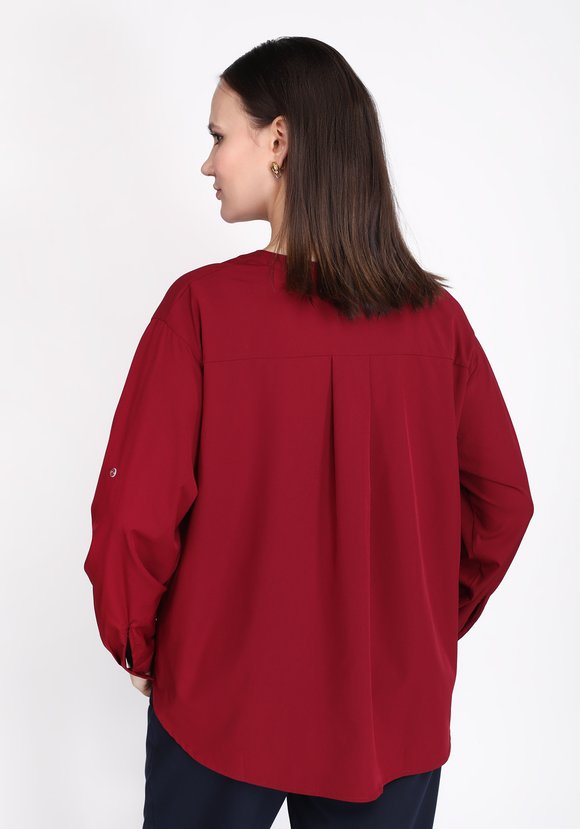 Блуза Приятная палитра шир.  580, рис. 11