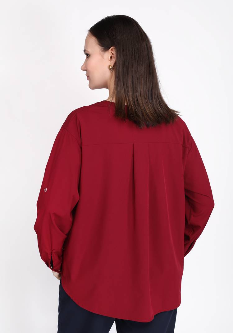 Блуза Приятная палитра шир.  750, рис. 11