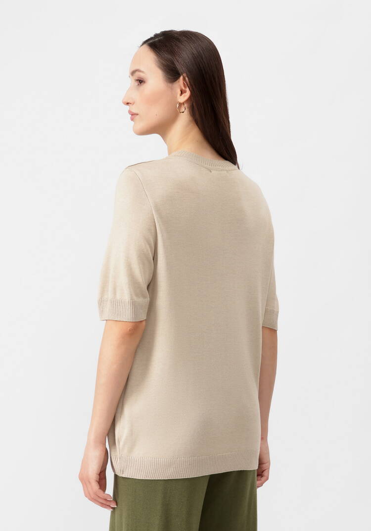 Джемпер с рукавами 3/4 шир.  750, рис. 3