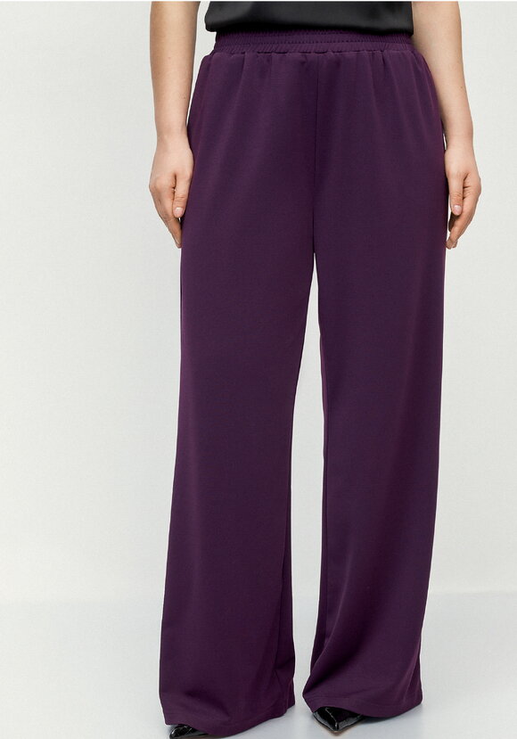 Брюки широкие трикотажные шир.  580, рис. 28