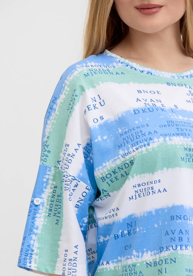 Блуза Гармоника шир.  750, рис. 5