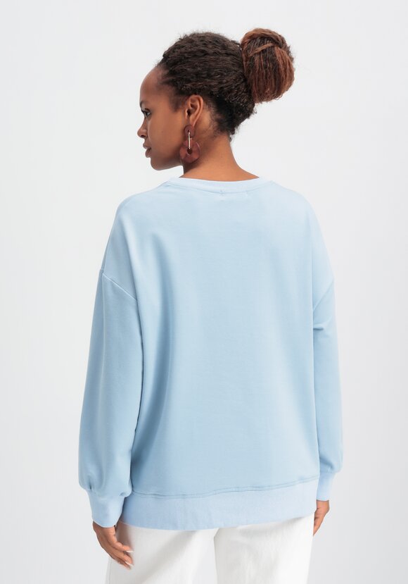 Свитшот свободного кроя с накладным карманом шир.  580, рис. 11