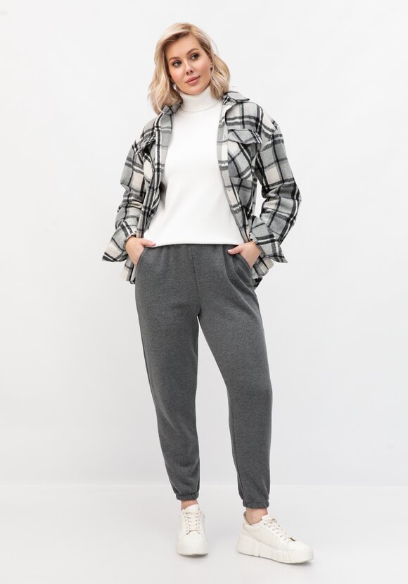 Брюки из футера на эластичной ленте шир.  580, рис. 22