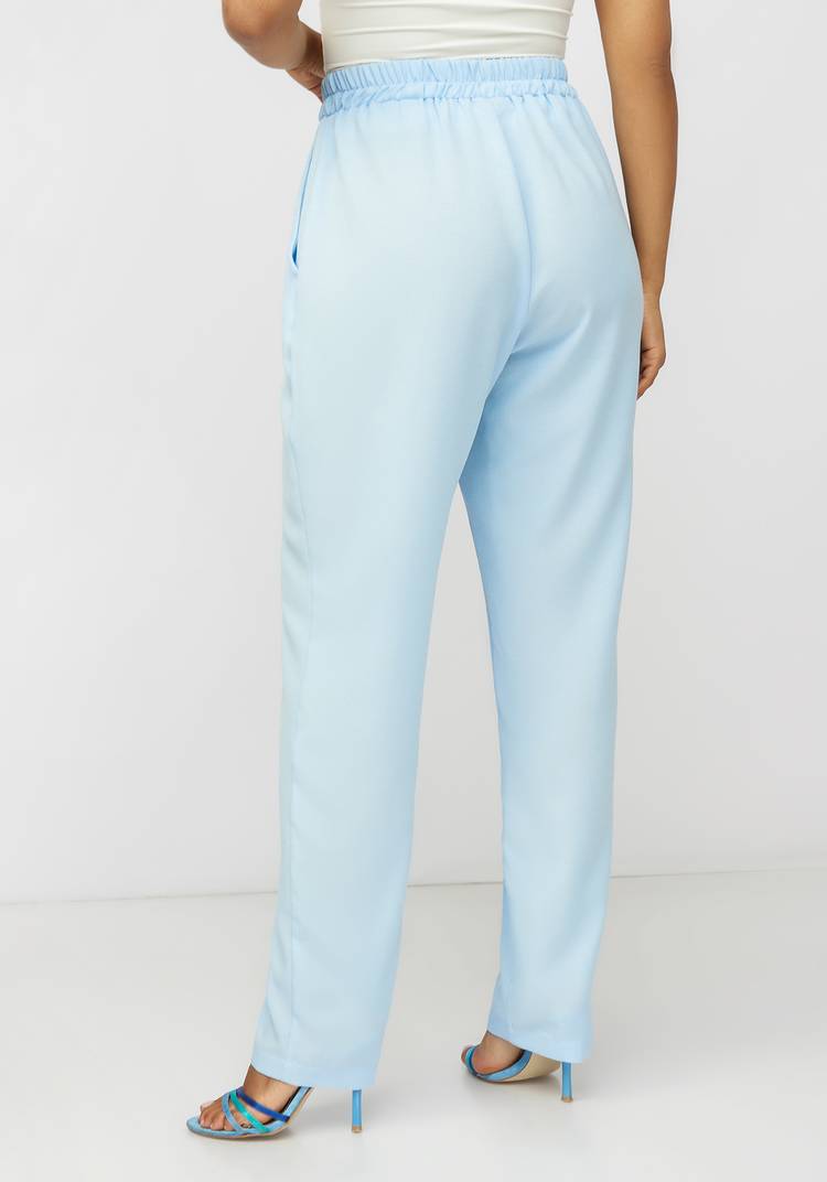 Брюки с карманами на резинке по поясу шир.  750, рис. 18