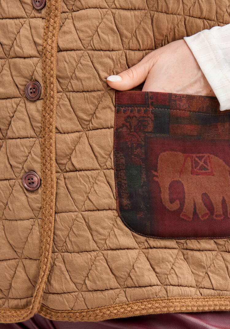 Жилет Аннабель шир.  750, рис. 6