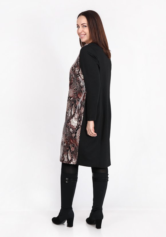 Платье с принтом Змея шир.  580, рис. 2