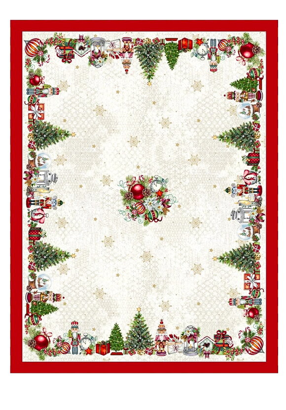 Скатерть гобеленовая Щелкунчик шир.  580, рис. 2