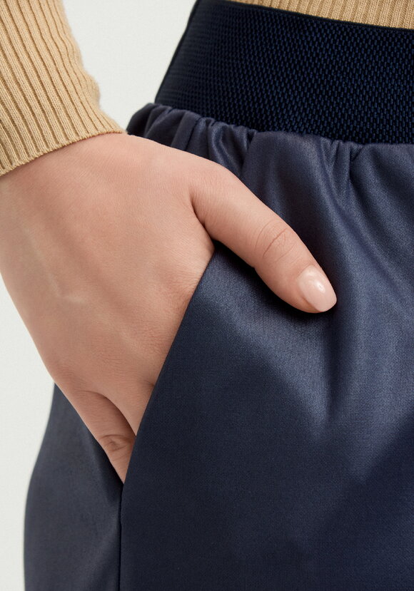 Брюки с комфортным поясом на рeзинке шир.  580, рис. 6