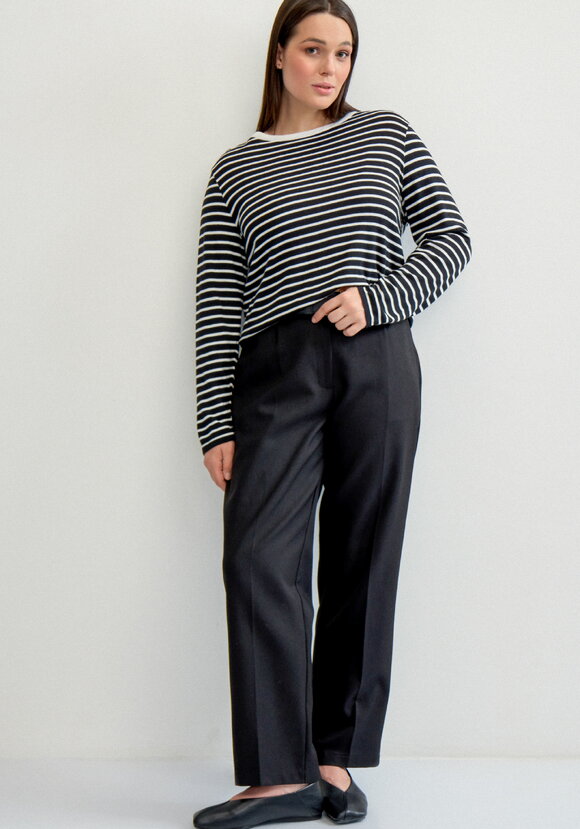 Лонгслив с рисунком в полоску шир.  580, рис. 5