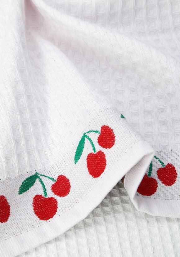 Полотенце вафельное с вышивкой, 6 шт. шир.  580, рис. 4