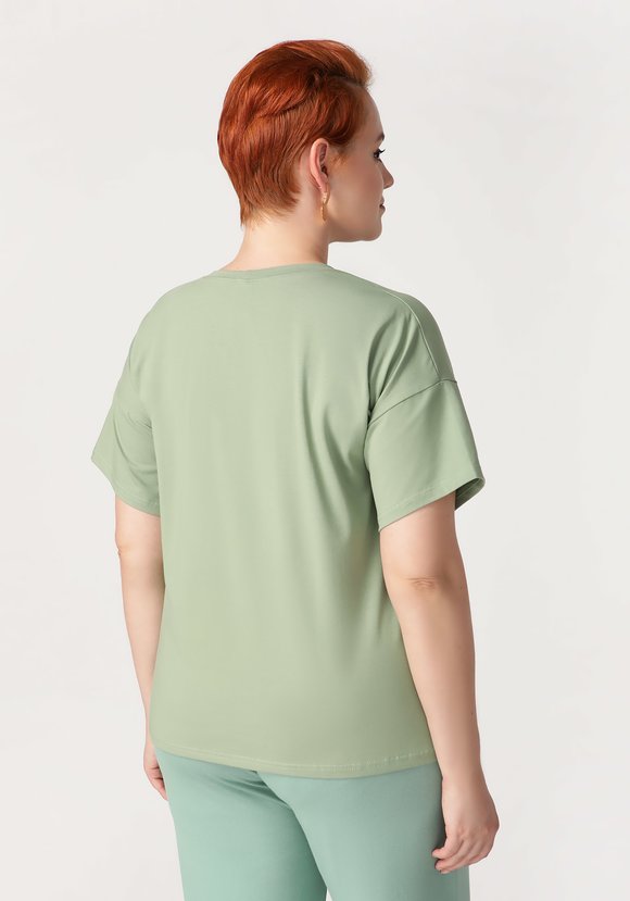 Футболка Базовая красота шир.  580, рис. 8