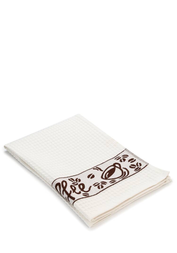 Полотенце вафельное с вышивкой, 6 шт. шир.  750, рис. 5