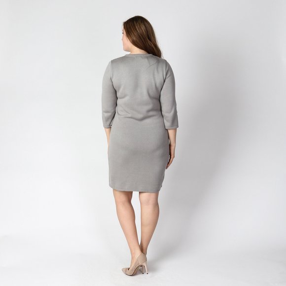 Платье с рукавом 3/4 шир.  580, рис. 5