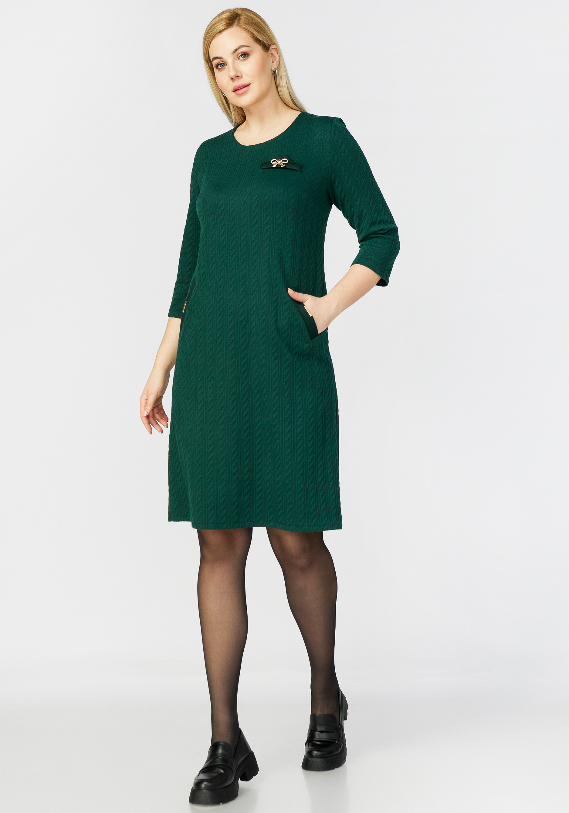 Платье "Эприл", размер 54, цвет зеленый - фото 8