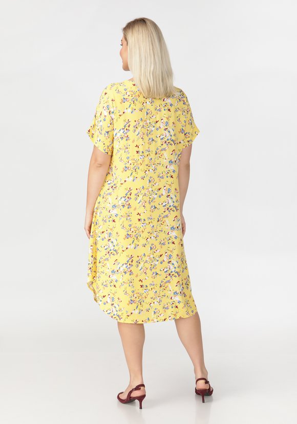 Платье в мелкий цветочек Майя шир.  580, рис. 7