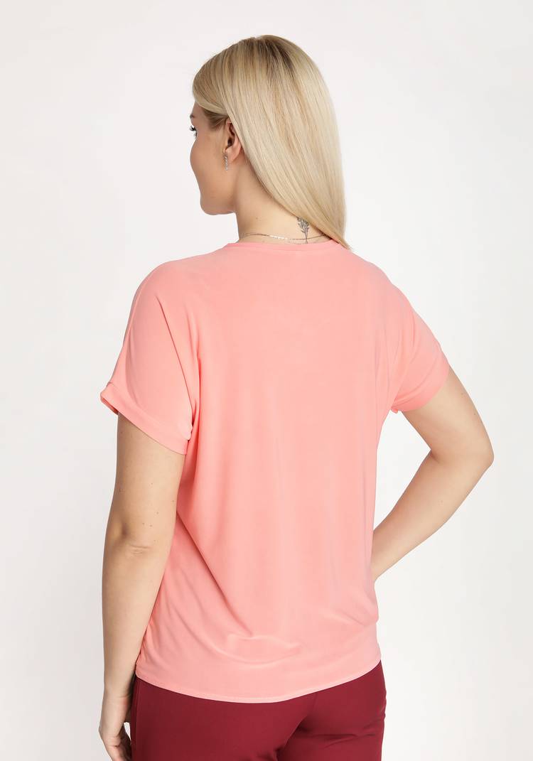 Блуза с воланом спереди шир.  750, рис. 17