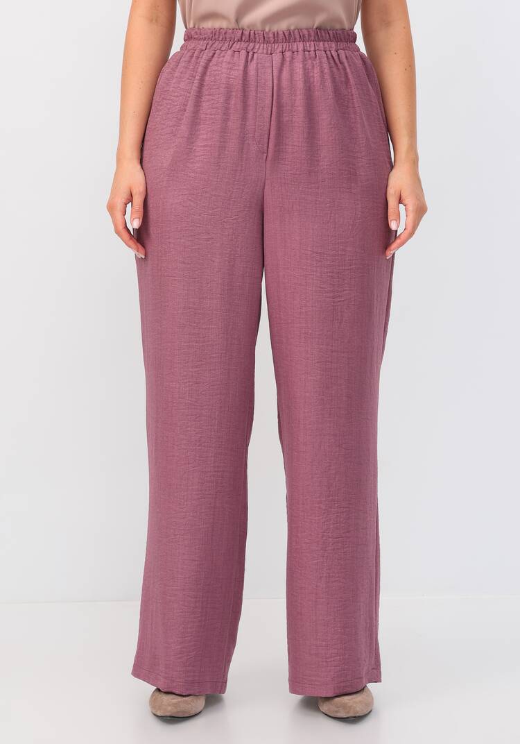 Брюки свободного кроя на резинке по поясу шир.  750, рис. 20