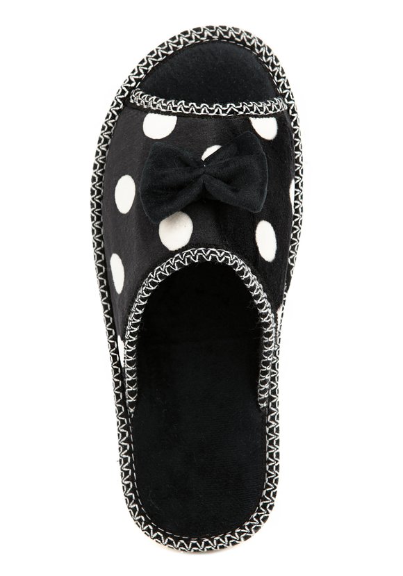 Тапочки женские  Модный горошек шир.  580, рис. 16