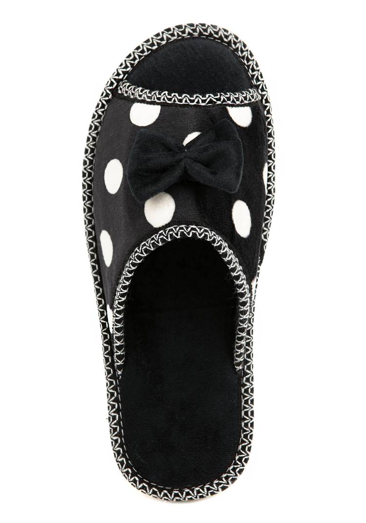 Тапочки женские  Модный горошек шир.  750, рис. 16