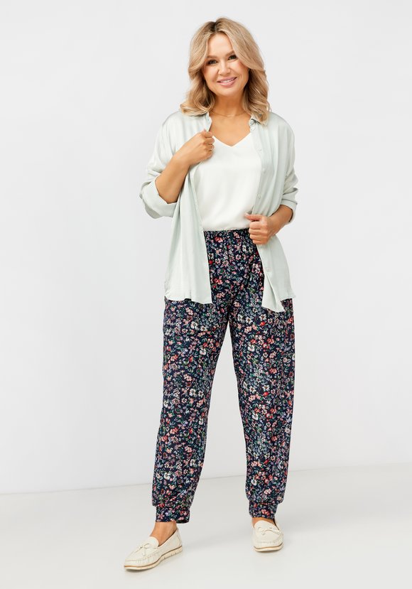 Брюки женские Альбертина шир.  580, рис. 16