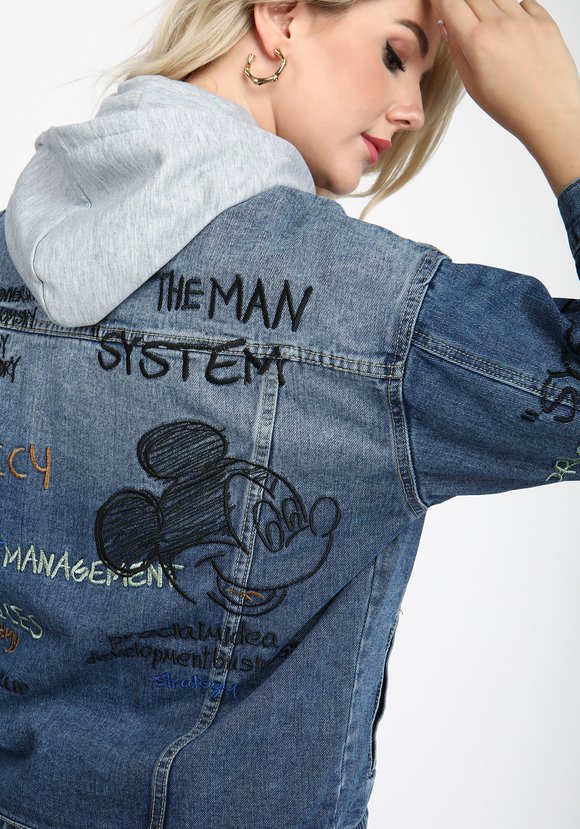 Куртка Яркий принт шир.  580, рис. 4