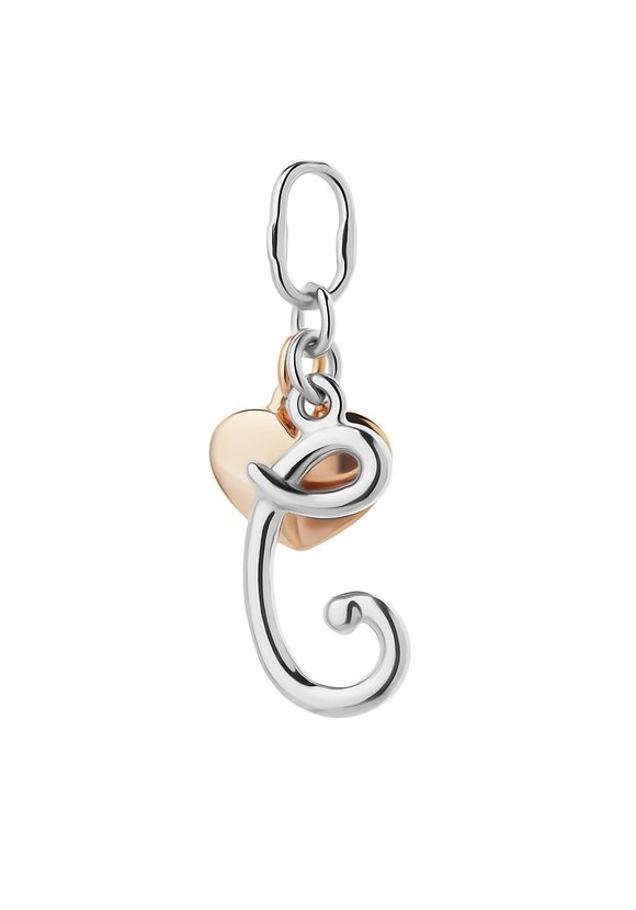 Серебряная подвеска Буквы шир.  580, рис. 8