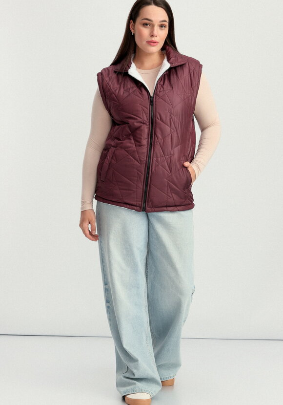 Жилет двусторонний стеганый шир.  580, рис. 8